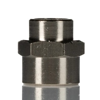 Norgren Nickel Plated Brass Pneumatic Fitting 1/4 in G Female Thread to G 1/8 in Threaded, Series 16 160222818