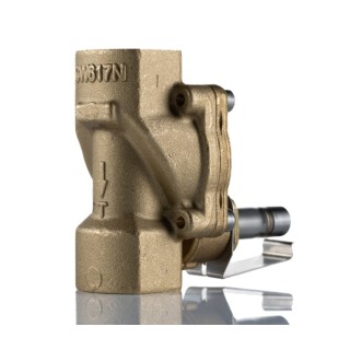 Buschjost Brass Body Solenoid Valve 2 Port, NC, Threaded G1/2 in, 230V/24V, 16 bar Max Pressure, 12 mm 8240200.9100.00000