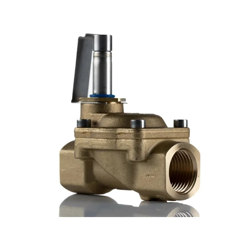 Buschjost Brass Body Solenoid Valve 2 Port, NC, Threaded G1/2 in, 230V/24V, 16 bar Max Pressure, 12 mm 8240200.9100.00000