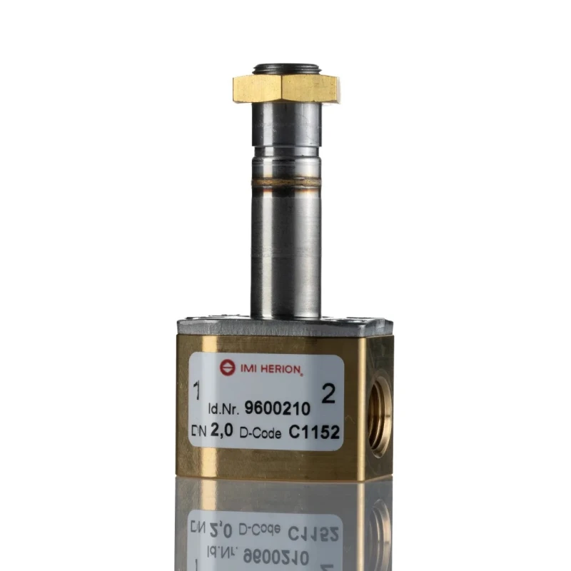 Norgren Solenoid Valve Pneumatic Brass Body 4 Ports G 1/4 Thread 24V 4.8W 9600210000000000