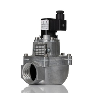 Buschjost Pneumatic Control Valve 2 Port NC, Aluminium Body, 24V DC, G1-1/2 Inlet, 40mm Orifice Diameter 8296600.8171.02400