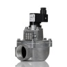 Buschjost Pneumatic Control Valve 2 Port NC, Aluminium Body, 24V DC, G1-1/2 Inlet, 40mm Orifice Diameter 8296600.8171.02400