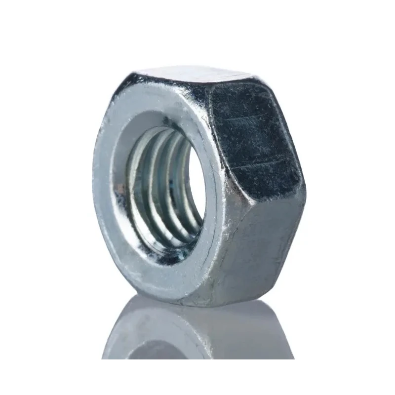 RS PRO Bright Zinc Steel Hex Nut M5 DIN 934 4mm Overall Height 525-903