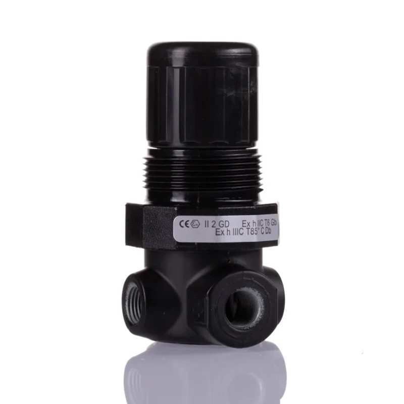 Norgren Pneumatic Regulator, Relieving Diaphragm Type, G 1/8 in or G 1/4 in Rc1/8 in Outlet, 0.3 bar Minimum R07-105-RNMG