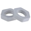 SIB Grey Fibreglass Reinforced Polyamide Cable Gland Locknut M12 Thread G4312010