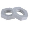 SIB Grey Fibreglass Reinforced Polyamide Cable Gland Locknut M12 Thread G4312010