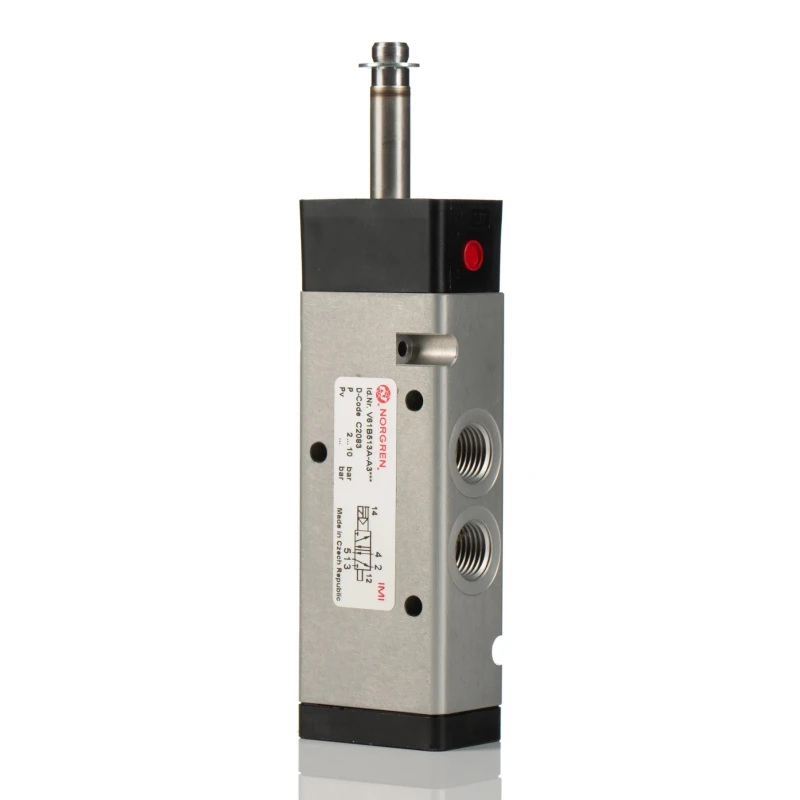 Norgren Pneumatic Solenoid Valve 5/2 Solenoid Air G V61 Series 24V Aluminium Body 1300L/min Flow V61B513A-A3000