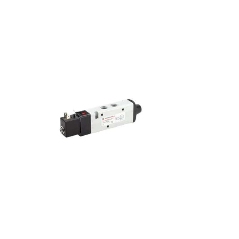 Norgren Pneumatic Solenoid Valve 5-Port In-Line Mount Aluminium Body 24V Solenoid/Spring Actuation V61B517A-A313J