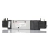 Norgren Pneumatic Solenoid Valve 5/3 Valve Function 1/8 to 1/2 in Port Size Die Cast Aluminium Body 24V 2W V61B611A-A213J