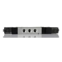 Norgren Pneumatic Solenoid Valve 5/3 Valve Function 1/8 to 1/2 in Port Size Die Cast Aluminium Body 24V 2W V61B611A-A213J