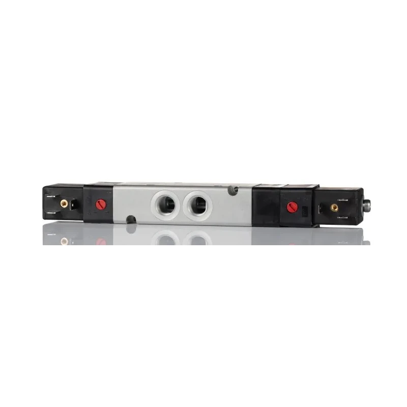 Norgren Pneumatic Solenoid Valve 5/3 Valve Function 1/8 to 1/2 in Port Size Die Cast Aluminium Body 24V 2W V61B611A-A213J