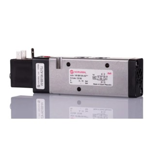 Norgren Pneumatic Solenoid Valve 5/2 Function Die Cast Aluminium Body 24V 2W Power V61B513A-A213J