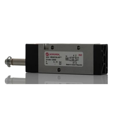 Norgren Pneumatic 5/2 Solenoid Valve Aluminium Body G 1/8 Port 24V V60A513A-A3000