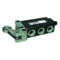 Norgren Roller Lever Mechanical Valve X303 Series 2.5 mm, 5 Ports, 2 Positions, Zinc Body, 10 bar Pressure, 335 X3039302