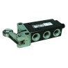 Norgren Roller Lever Mechanical Valve X303 Series 2.5 mm, 5 Ports, 2 Positions, Zinc Body, 10 bar Pressure, 335 X3039302