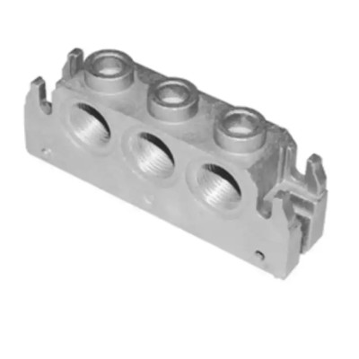 Norgren Sub-Base Aluminium Body 3/8 in Port Female Thread Size CQM/22152/3/31