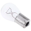 Osram Automotive Incandescent Lamp Clear 12V 21W BA15S 26.5mm Diameter 52.5mm Length BA15S
