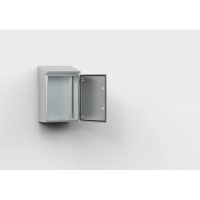 nVent HOFFMAN AFS Series 304 Stainless Steel, 316 Stainless Steel Wall Box IP66 Transparent Door 500 mm x 500 mm x AFS05052