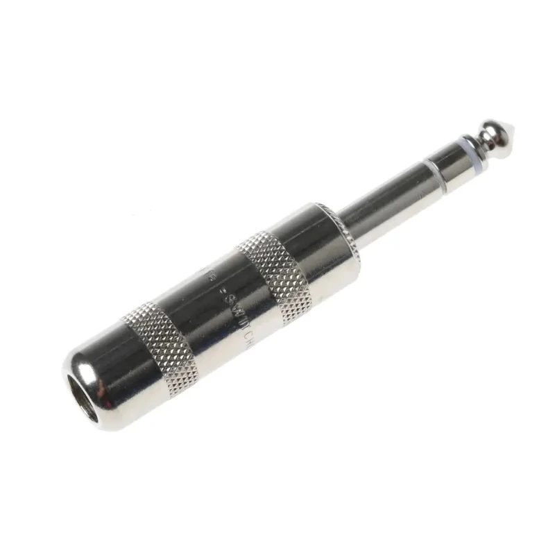 Switchcraft 6.35 mm Cable Male Stereo Jack Connector 500V Nickel Plating Brass Housing 297