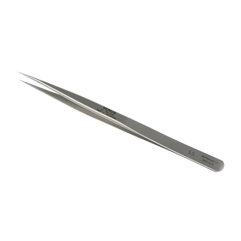 RS PRO 140mm Stainless Steel Narrow Tweezer 238-6233