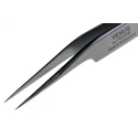 RS PRO Precision Stainless Steel Oblique Tweezer 115mm 238-6261