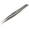 RS PRO 120mm Stainless Steel Standard Tweezer with Anti-Magnetic and Anti-Acid Properties 238-6283