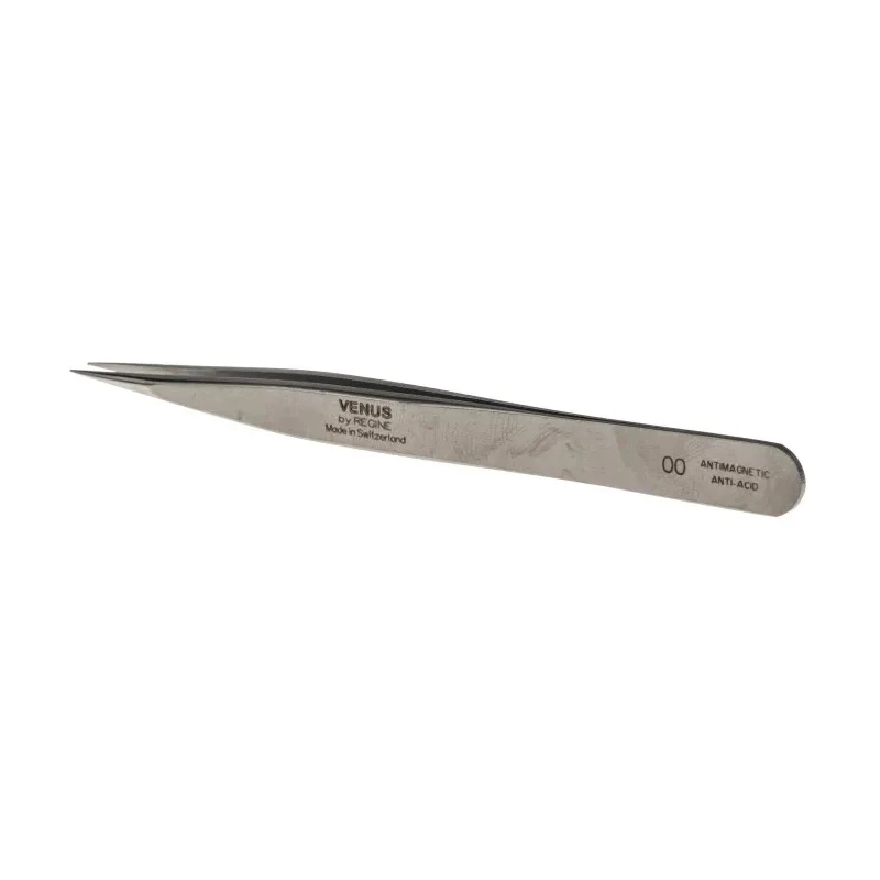 RS PRO 120mm Stainless Steel Strong Tweezer 238-6249