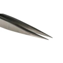 RS PRO 120mm Stainless Steel Strong Tweezer 238-6249