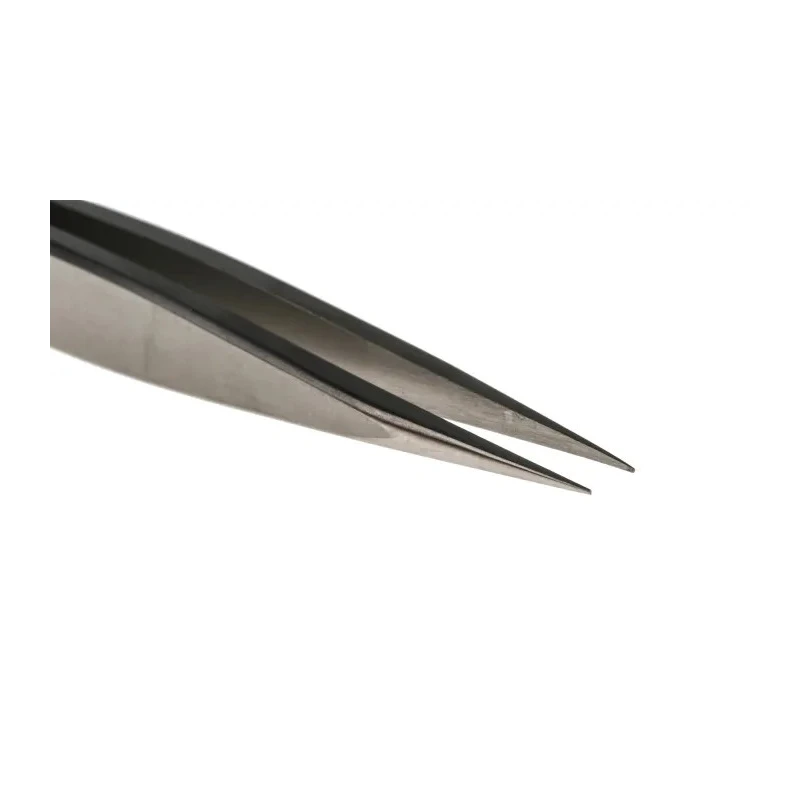 RS PRO 120mm Stainless Steel Strong Tweezer 238-6249