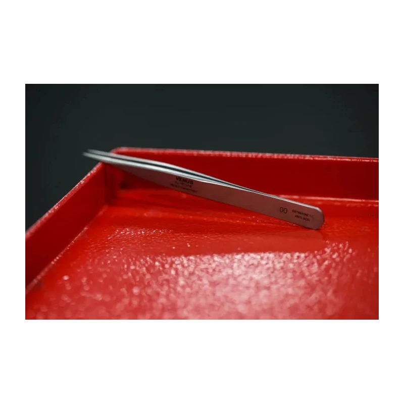 RS PRO 120mm Stainless Steel Strong Tweezer 238-6249