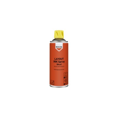 Rocol 400 ml Blue Spray Paint Layout Ink Spray for Metal Marking 57015