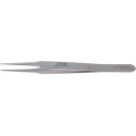 RS PRO Stainless Steel Rounded, Flat Tweezer 120mm 238-6255