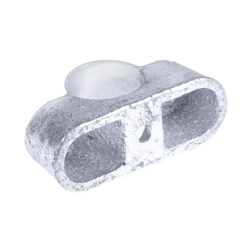 RS PRO Natural Galvanised Steel Cable Clip, 20 mm Maximum Bundle Diameter, Screw Fixing Method 606-002