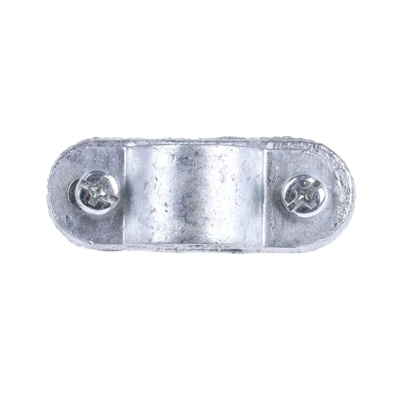 RS PRO Natural Galvanised Steel Cable Clip, 20 mm Maximum Bundle Diameter, Screw Fixing Method 606-002