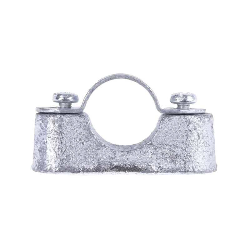 RS PRO Natural Galvanised Steel Cable Clip, 20 mm Maximum Bundle Diameter, Screw Fixing Method 606-002