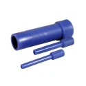 SMC Polypropylene and Polybutylene Terephthalate Plug Fitting 4 mm, Male Threaded One-Touch, Hexagonal Socket Head KQP-04