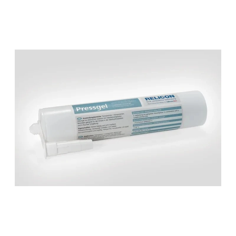 HellermannTyton Transparent Silicone Sealant 310 ml 435-00838 PRESSGEL-SI-CL