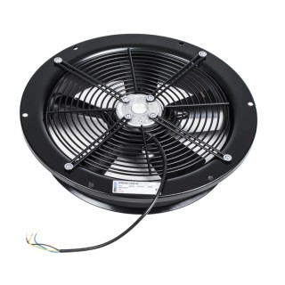 ebm-papst A Series Round Axial Fan 230V AC 94W 1440 m³/h Air Flow 62 dB Noise Level Duct Size 325 mm W4S300-CA02-02