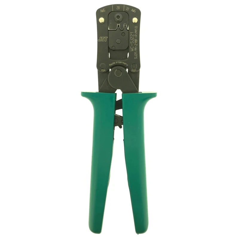 JST Crimp Tool for SJ2F and SJ2M Contacts Ergonomic Handle Adjustable Ratchet 