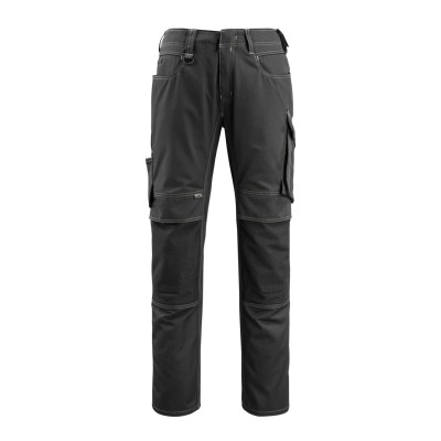 Mascot Workwear Mannheim Unisex Work Trousers Black 41 in Waist 82cm Leg 12779-442-09 82C56