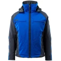 Mascot Workwear Water Repellent Winter Jacket Zipper Blue Size 2XL 16002-149-11010 2XL
