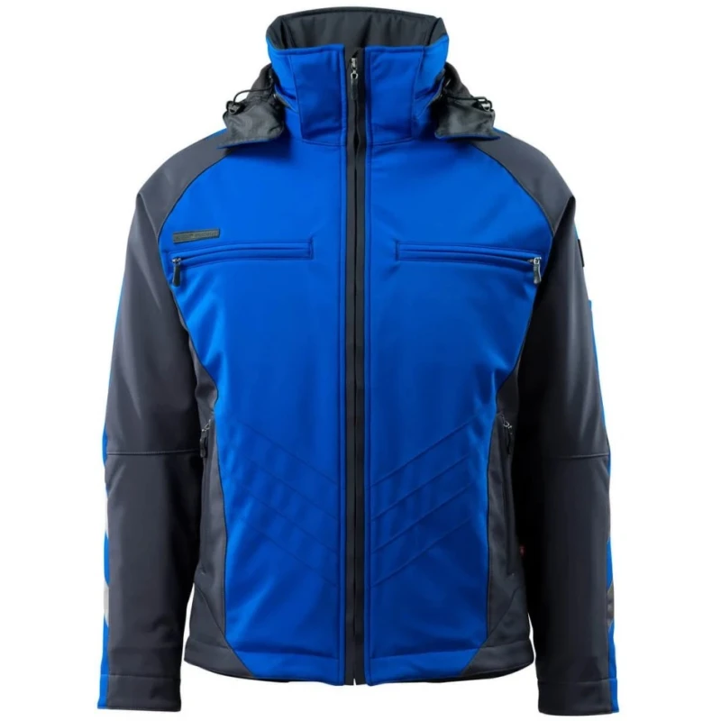 Mascot Workwear Water Repellent Winter Jacket Zipper Blue Size 2XL 16002-149-11010 2XL