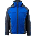Mascot Workwear Water Repellent Winter Jacket Blue Size XS with Zipper Closure 16002-149-11010 XS