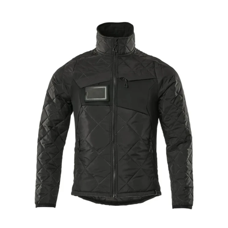 Mascot Workwear Black Water Repellent Thermal Jacket Zipper Size 2XL 18015-318-09 2XL