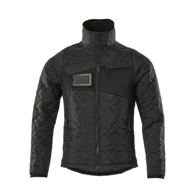 Mascot Workwear Black Water Repellent Thermal Jacket with Zipper Size XL 18015-318-09 XL