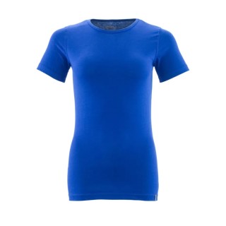 Mascot Workwear Blue Organic Cotton Short Sleeve T-Shirt Women Size 2XL 20392-796-11 2XL