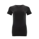 Mascot Workwear Black Organic Cotton Short Sleeve T-Shirt Women Size L 20392-796-90 L