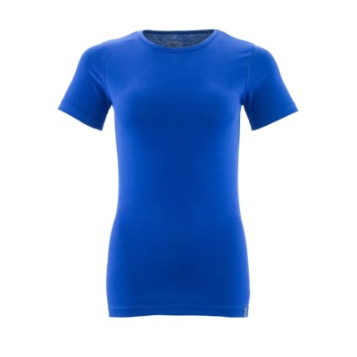 Mascot Workwear Blue Organic Cotton Short Sleeve T-Shirt Women Size L 20392-796-11 L