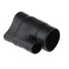 TE Connectivity 45° Side Breakout Heat Shrink Boot Fluid Resistant Elastomer Black 13.2 mm 342A012-25-0