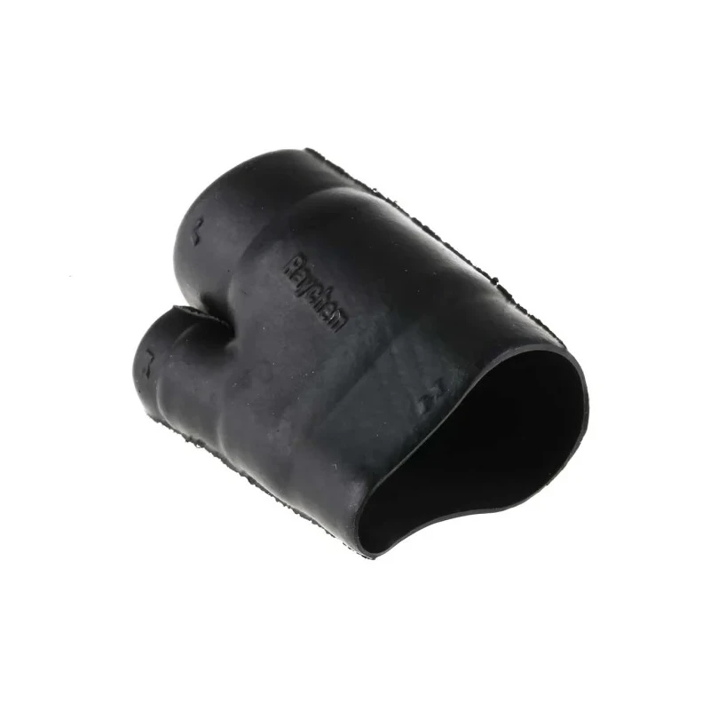 TE Connectivity 45° Side Breakout Heat Shrink Boot Fluid Resistant Elastomer Black 13.2 mm 342A012-25-0